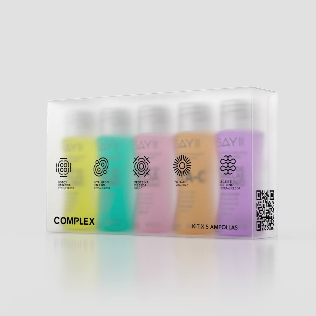 Envase de cóctel capilar con ácido hialurónico – tratamiento en frío SAYII.Hidratación Profunda