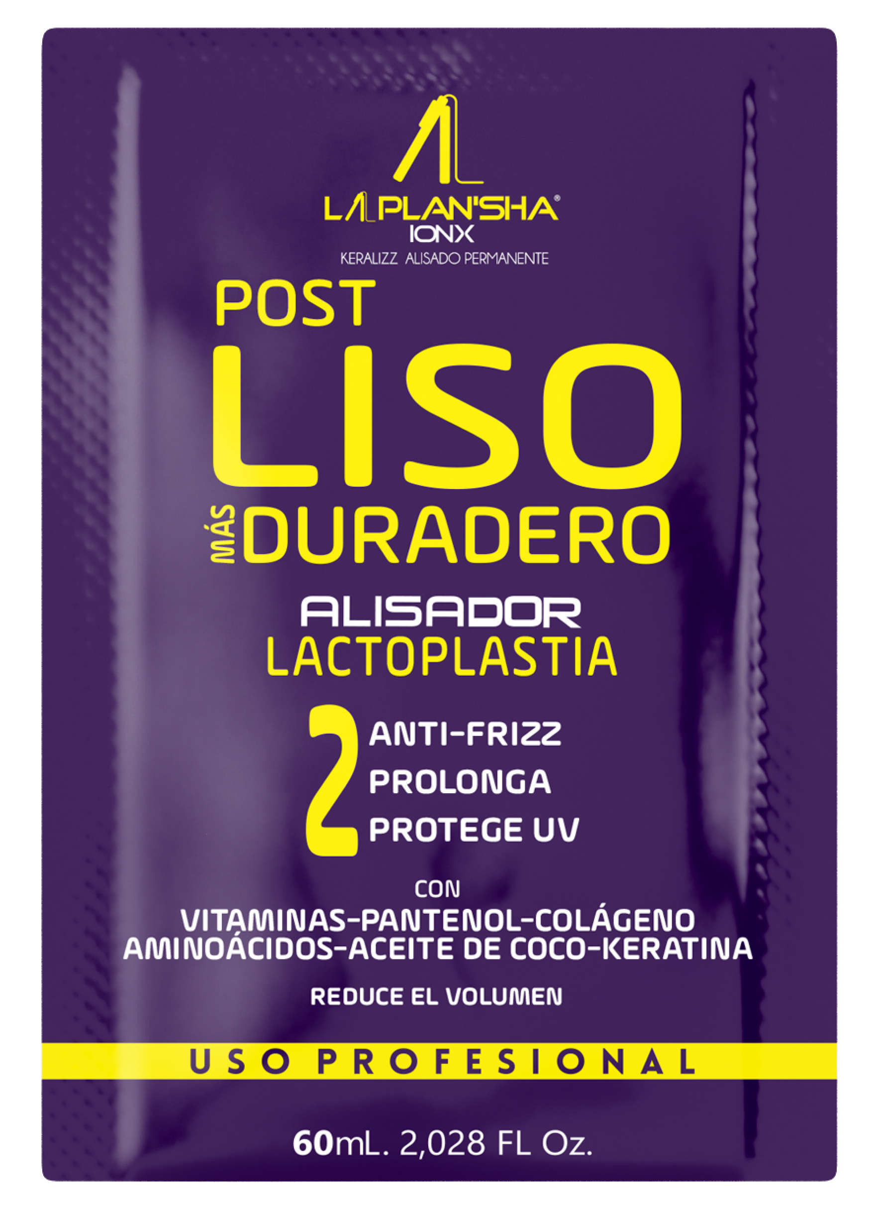 ALISADOR LA PLANSHA IONX LACTOPLASTIA PASO 2 SACHET *60 ML