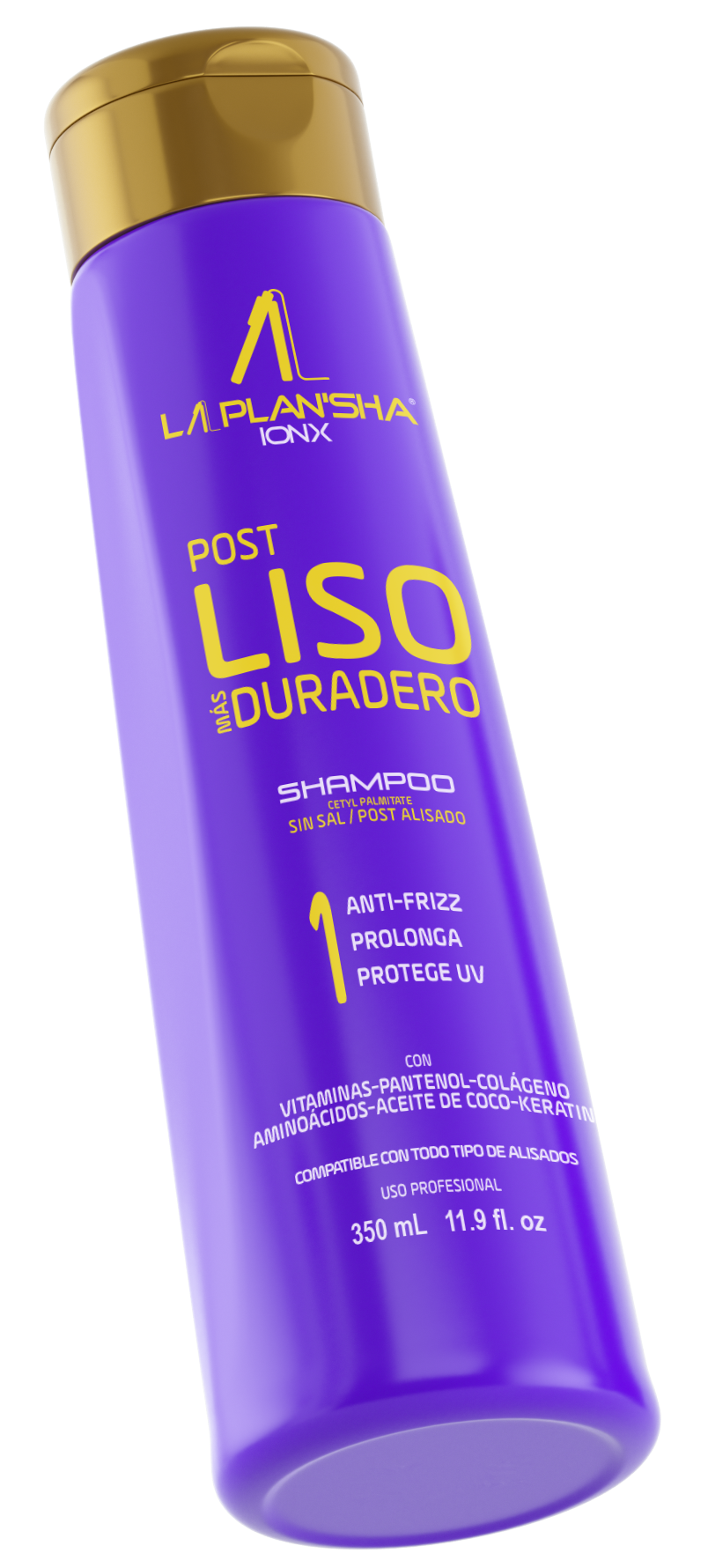 SHAMPOO LA PLANSHA IONX LACTOPLASTIA PASO 1 FRASCO *350 ML