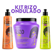🎁 Kit Cabello Ondulado 2a - 2c Rizo 3 en 1 - Nutrición, definición y control del frizz (30% off) - SAYII