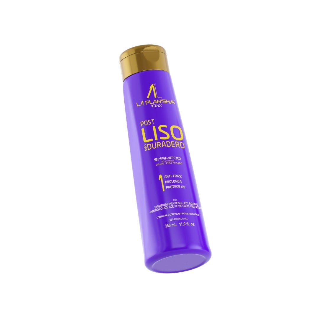 shampoo mascarilla ampolleta para prolongar alisado La Plansha Ionx