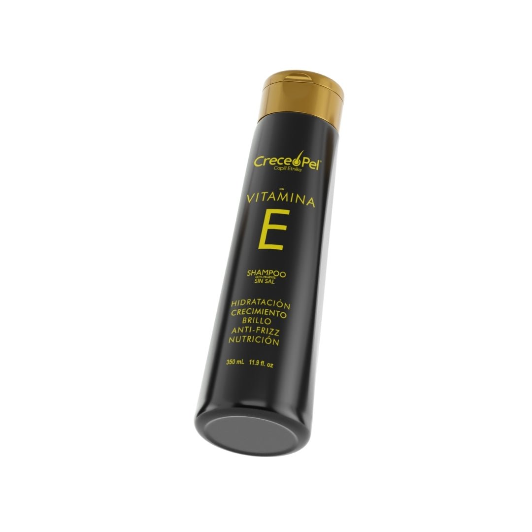 shampoo mascarilla y ampolletas vitamina E para reparación del cabello
