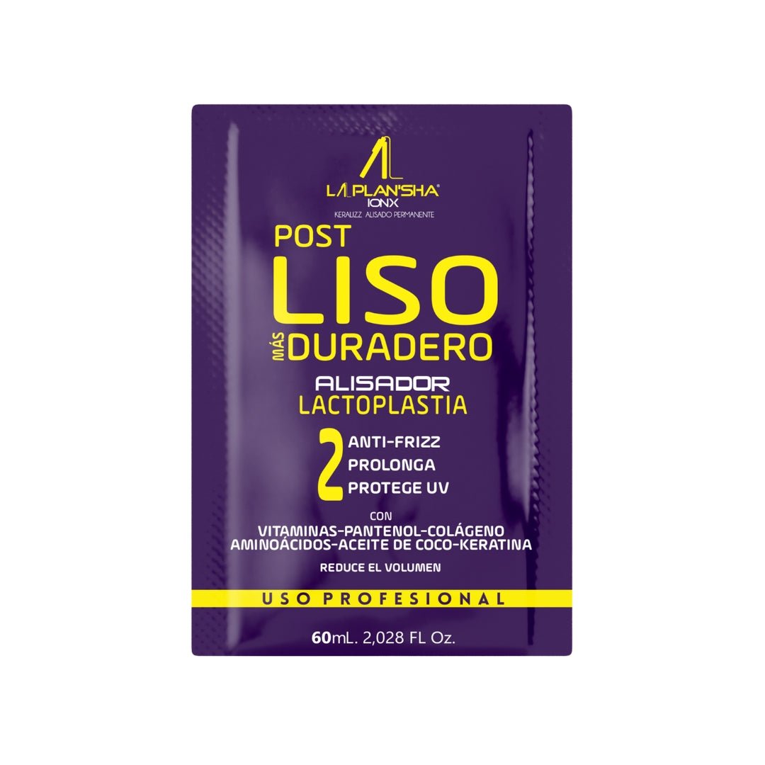 alisador lactoplastia sachet 60 ml tratamiento alisado progresivo lactoplastia SAYII