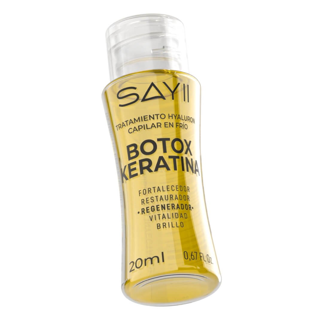 SAYII tratamiento suavizante para frizz y volumen sin calor.