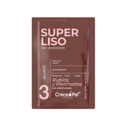 mascarilla orgánica rubios platinados aminoácidos sachet  alisado orgánico con aminoácidos para cabellos rubios y platinados