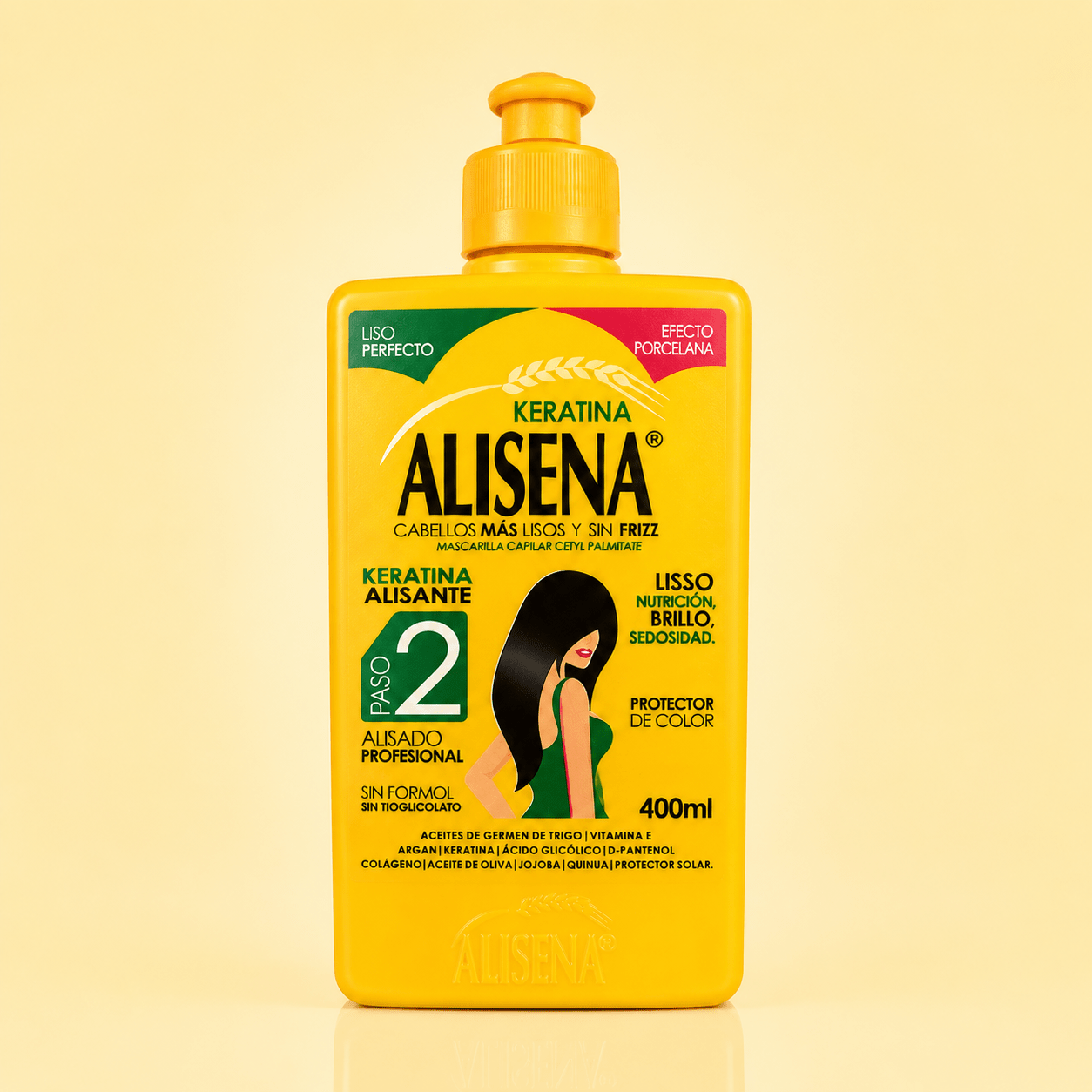 Kit Keratina Alisena 400 ml – Alisado sin formol, seguro y eficaz para controlar el volumen - SAYII