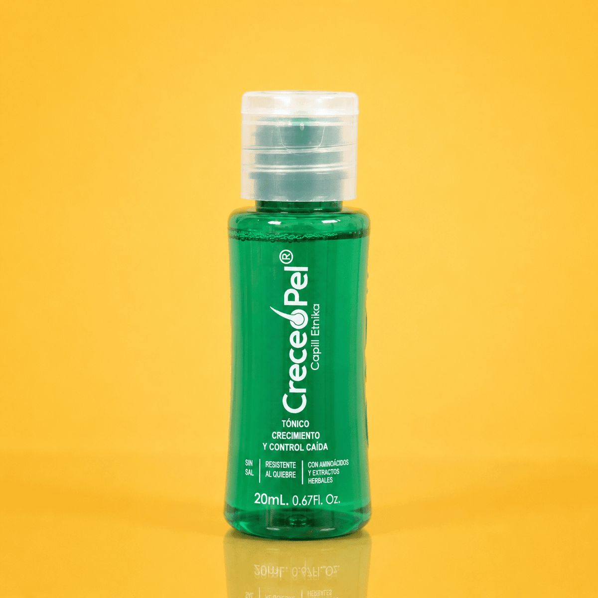 🎁 Ampolleta Crecepel Tonico Potencia 20 ml – Tratamiento Anticaída y Crecimiento Capilar (100% off) - SAYII