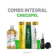Combo Integral Crecepel – Tratamiento Anticaída y Crecimiento Capilar | SAYII - SAYII