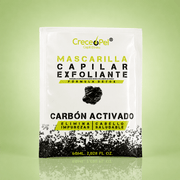 Mascarilla Exfoliante Carbón Activado 60ml – Limpieza profunda y desintoxicación capilar - SAYII