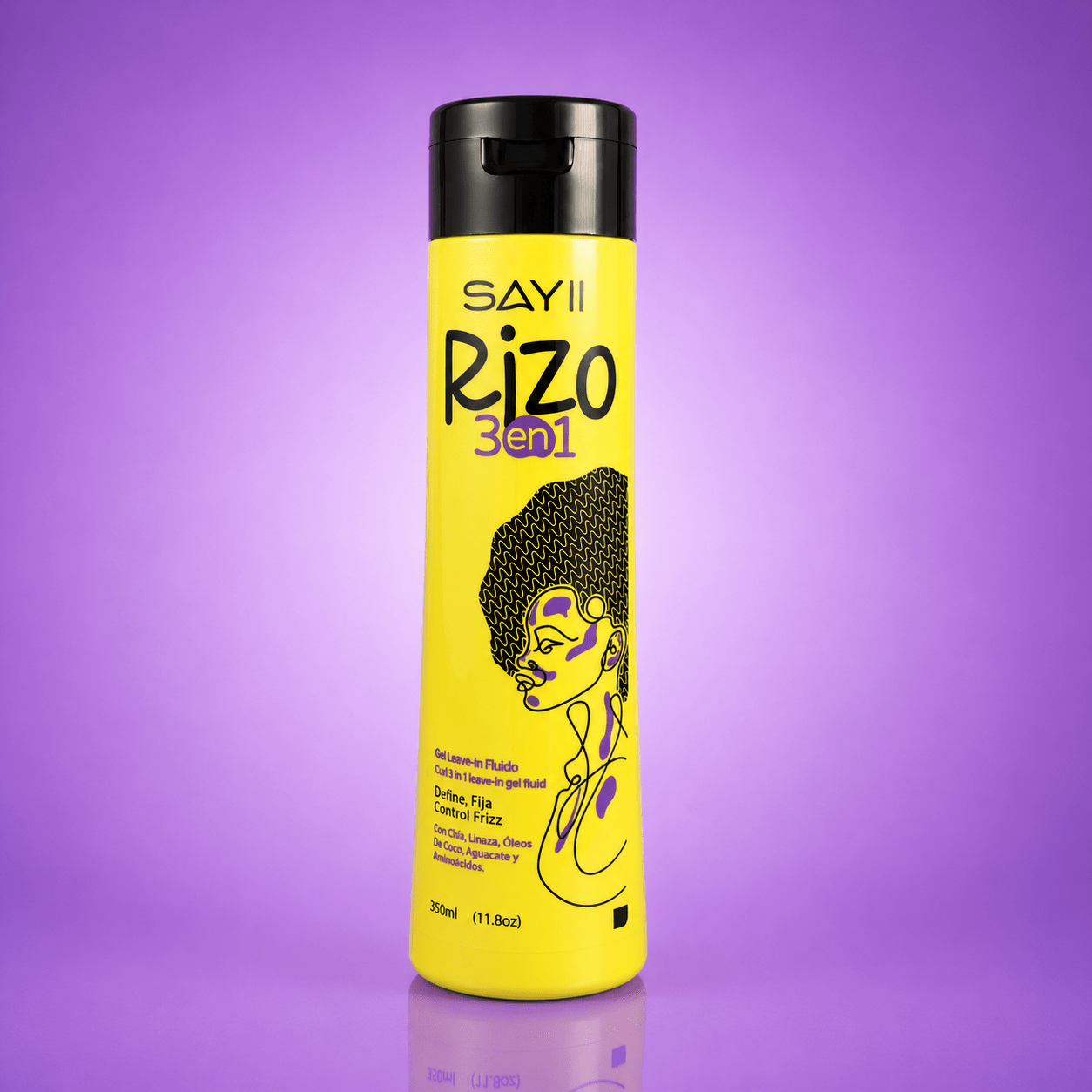 Kit Cabello Afro 4a-4c Rizo 3 en 1 - Hidratación, definición y control del frizz - SAYII
