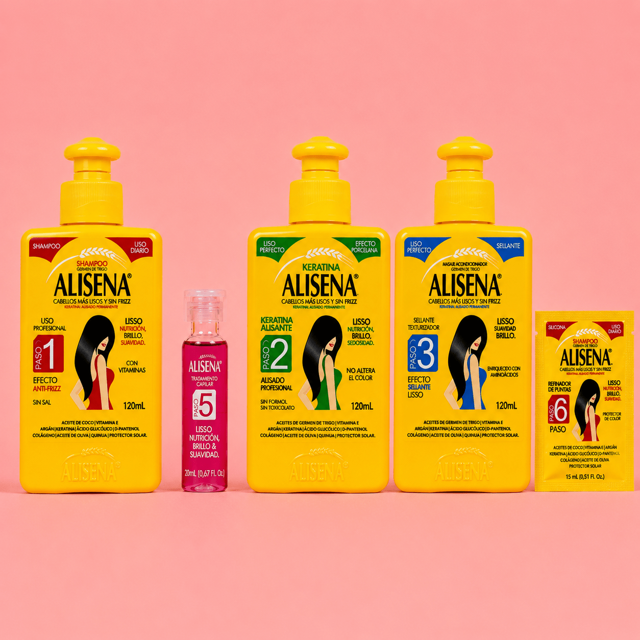 Combo Promo Alisena 120ml + Cóctel Hyaluron – Liso, brillo y restauración profunda - SAYII