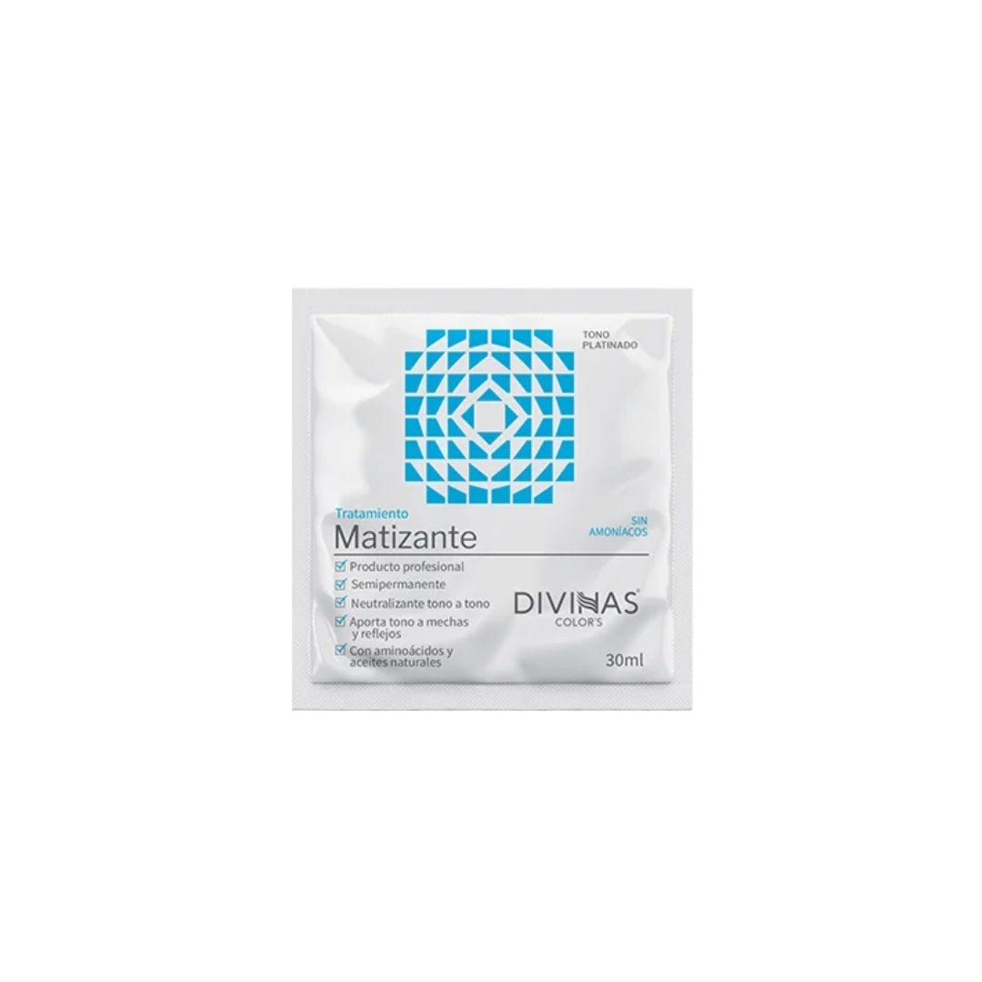 Mascarilla Platinado Divinas Colors Sachet 30 ml · Mayorista
