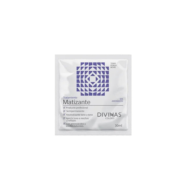 Mascarilla Perla Beige Divinas Colors Sachet 30 ml · Mayorista