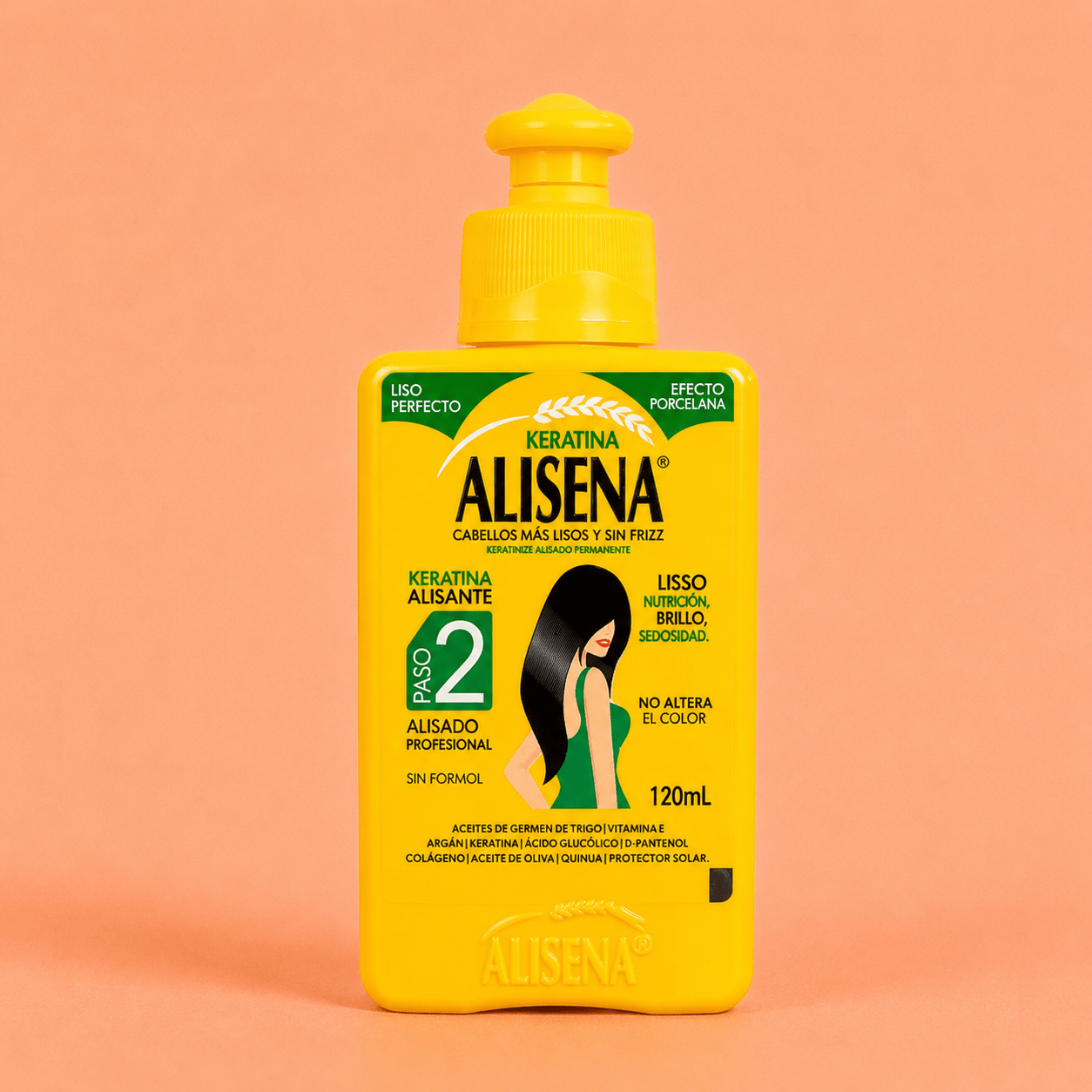 Kit Keratina Alisena 120 ml – Liso Natural y Libre de Químicos Agresivos - SAYII