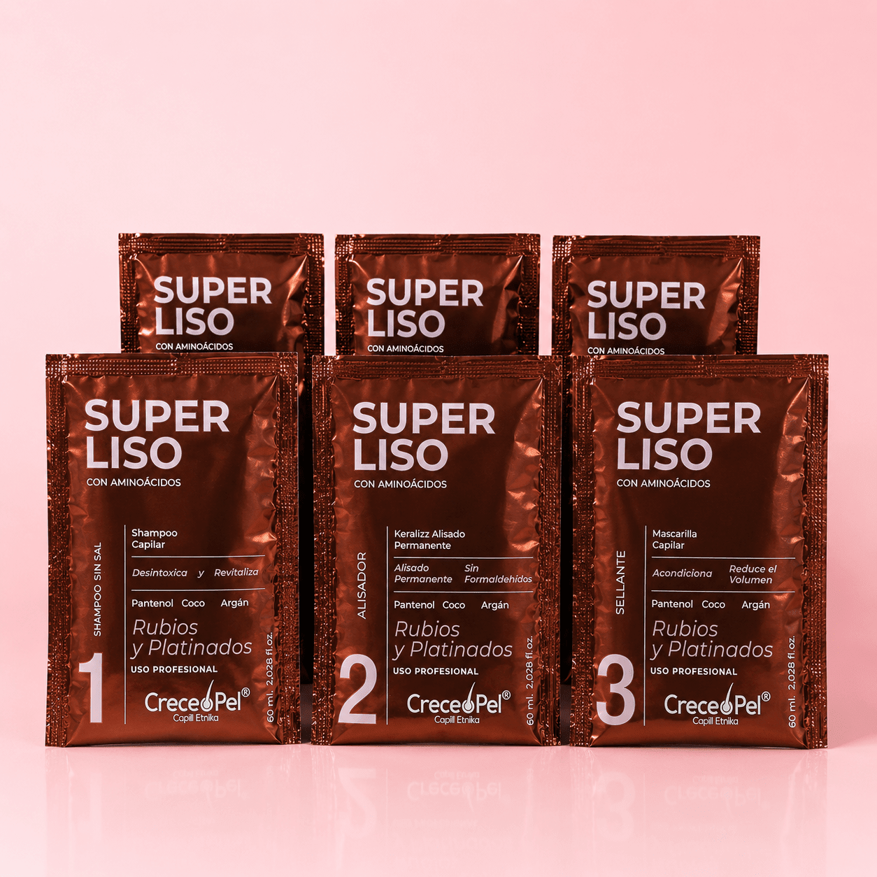 🎁 Combo Super Liso Aminoácidos Rubios y Platinados 120ml + Coctel Ampolletas Hyaluron Complex (20% off) - SAYII