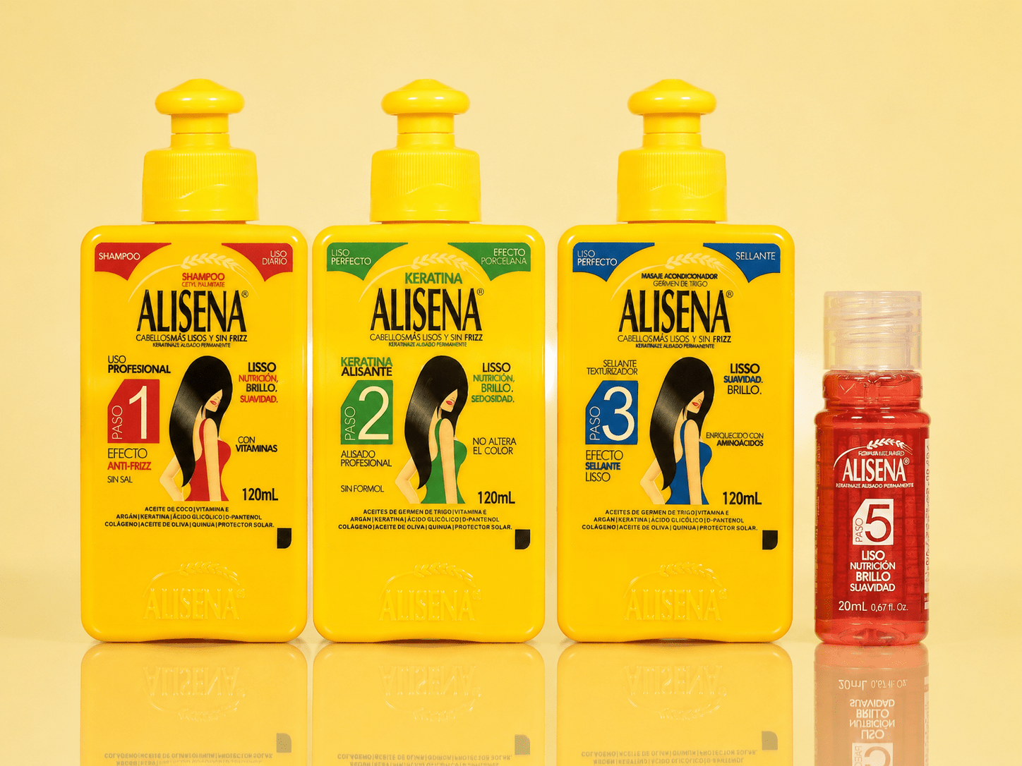 Combo Promo Alisena 120ml + Cóctel Hyaluron – Liso, brillo y restauración profunda - SAYII