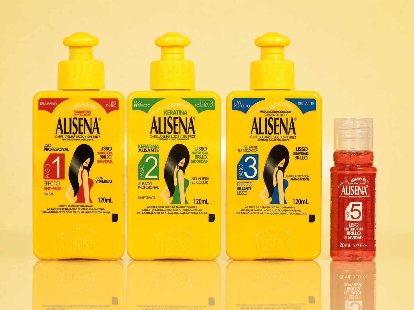 🎁 Kit Keratina Alisena 120 ml – Liso Natural y Libre de Químicos Agresivos (20% off) - SAYII