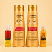 Kit Kera Argan Crecepel – Reparación y Nutrición para Cabello Seco y Procesado - SAYII
