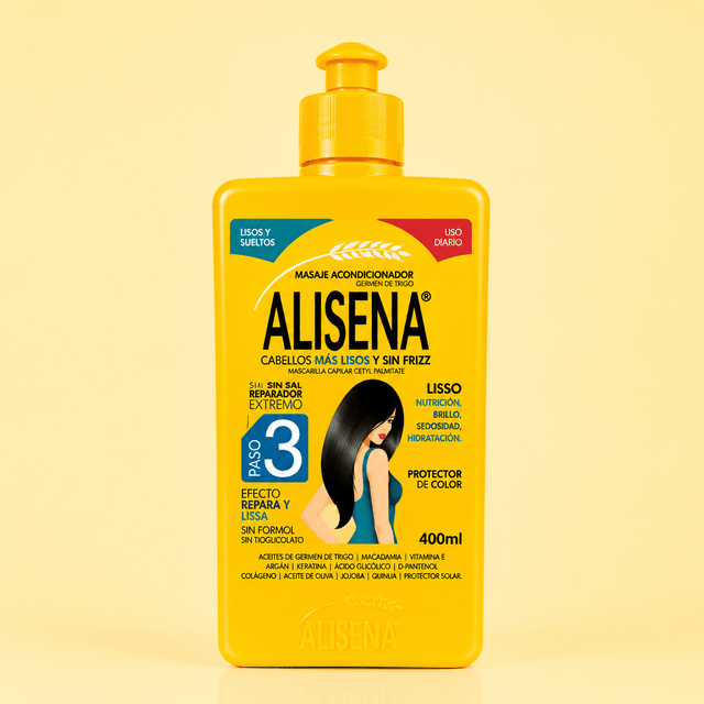Mascarilla Sellante Alisena Paso 3 Frasco 400 ml · Mayorista