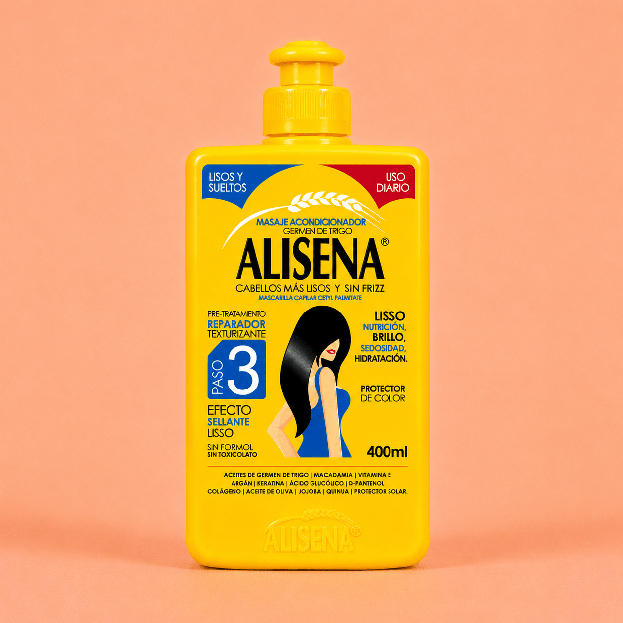 Kit Keratina Alisena 400 ml – Alisado sin formol, seguro y eficaz para controlar el volumen - SAYII