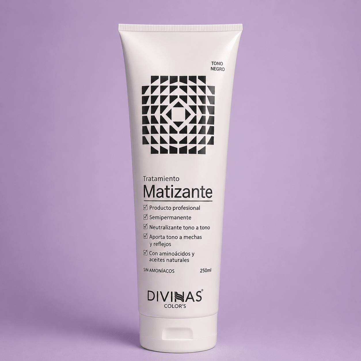 Mascarilla Negro Divinas Colors 250 ml – Tonaliza, repara y revive tu color - SAYII
