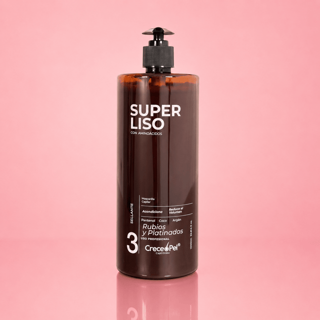 Mascarilla Aminoácidos Super Liso Rubios y Platinados Paso 3 Frasco 1.000 ml · Mayorista