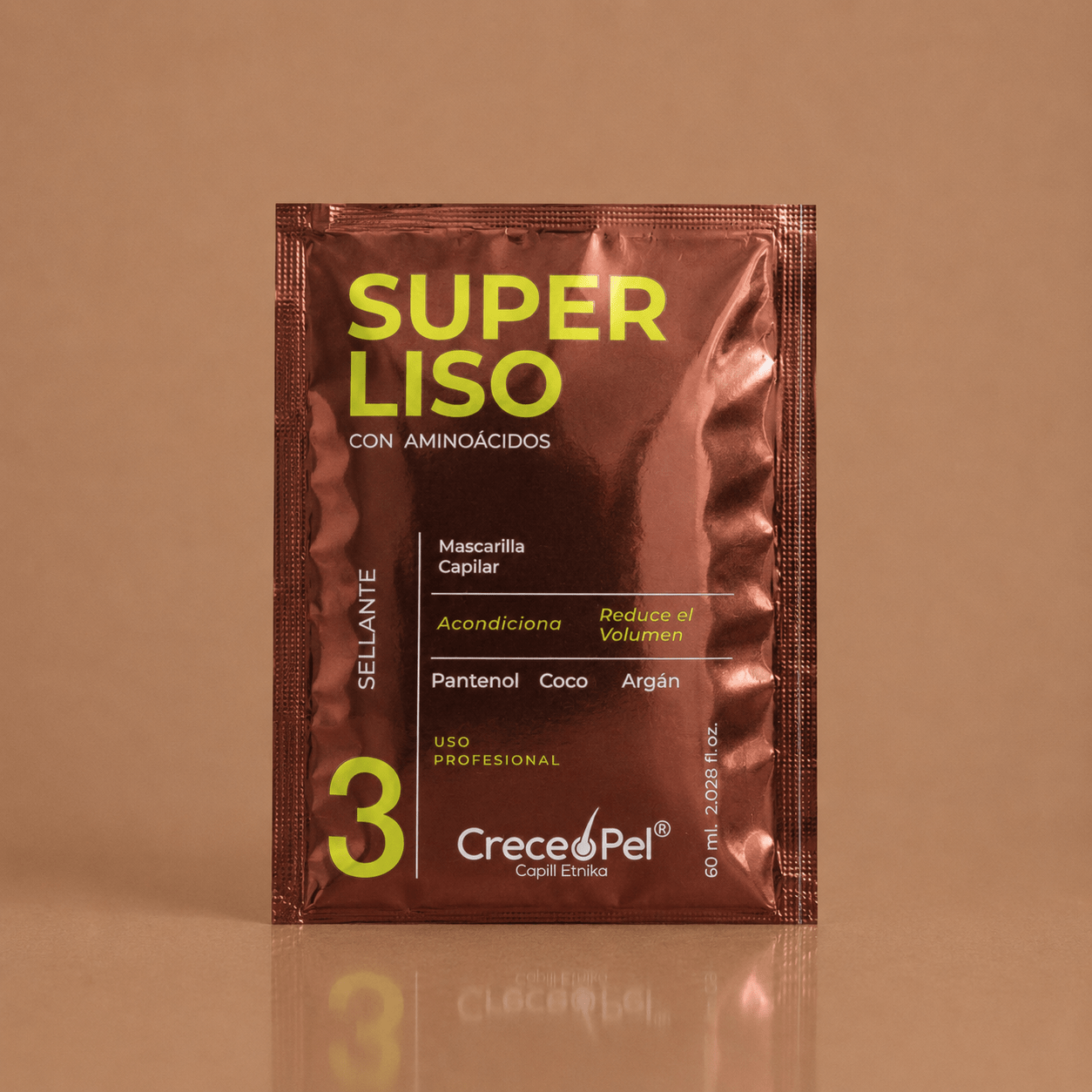Mascarilla Super Liso Aminoácidos 60ml Paso 3 – Alisado Orgánico Profesional - SAYII