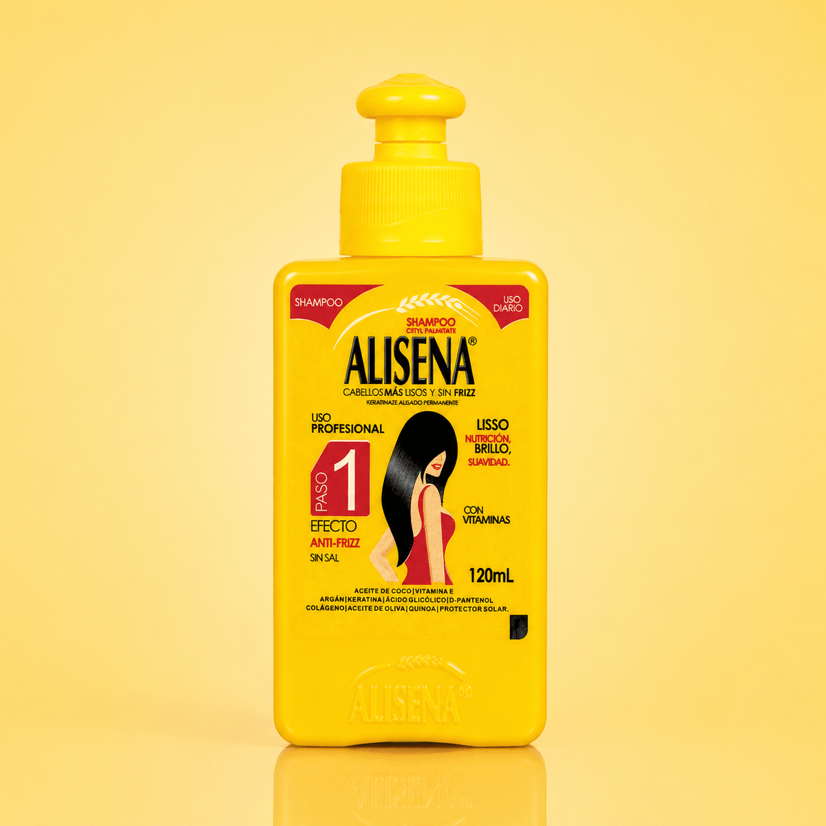 Shampoo Alisena Paso 1 Frasco 120 ml · Mayorista