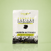 Shampoo Exfoliante Carbón Activado 60ml – Limpieza profunda y desintoxicación capilar - SAYII