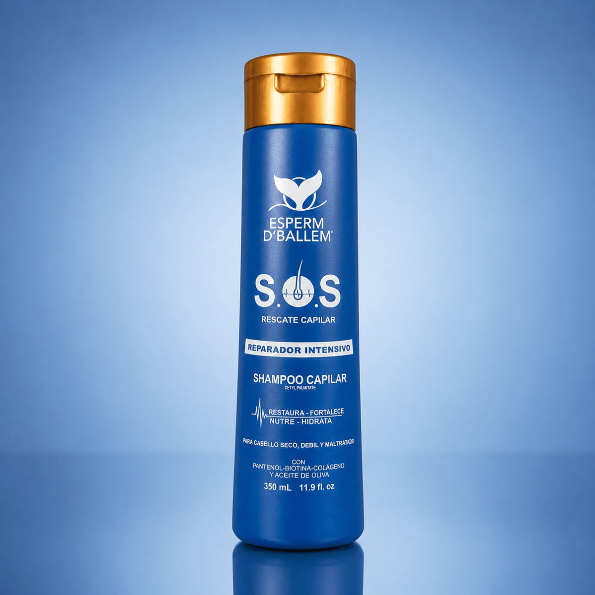 Shampoo Esperm D'Ballem S.O.S R.I Frasco 350 ml · Mayorista