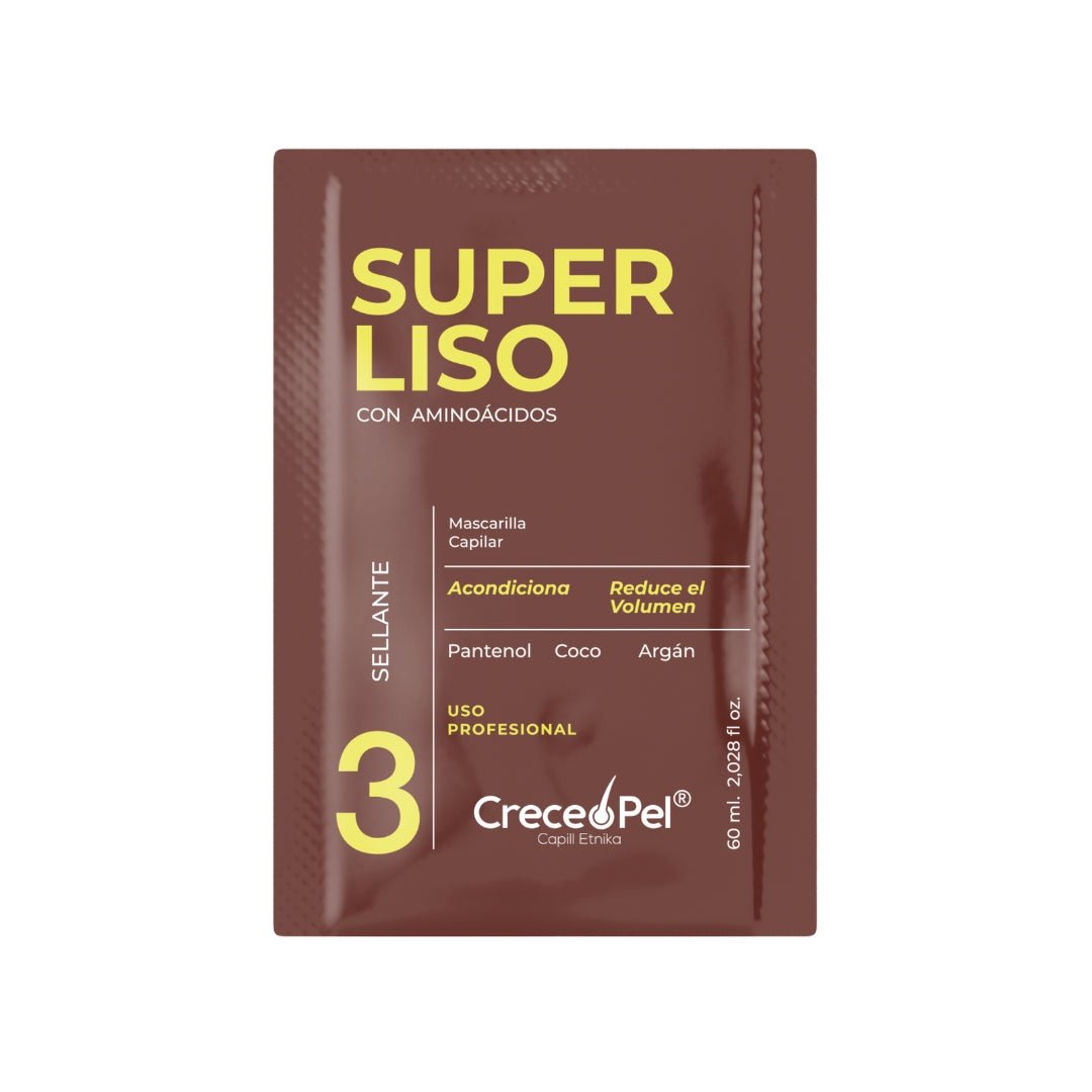 mascarilla aminoácidos paso 3 Super Liso tratamiento orgánico SAYII