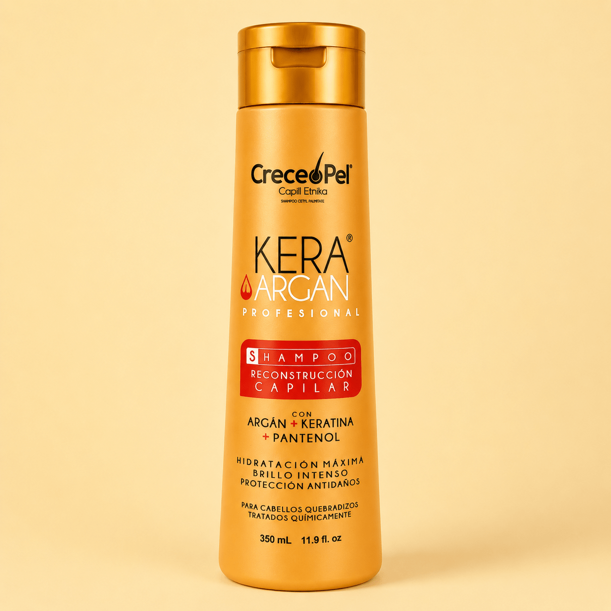 Shampoo Tratamiento Kera Argan 350 ml – Reparación y Nutrición para Cabello Seco y Procesado - SAYII