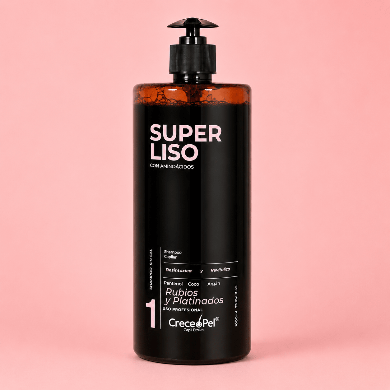 Kit Super Liso Aminoácidos Rubios y Platinados 1000 ml – Alisado Orgánico Profesional - SAYII
